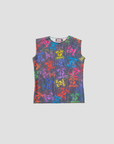 Rave State Mesh Tank (Ink)