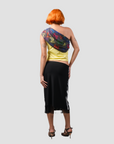 Rave State One Shoulder Tank